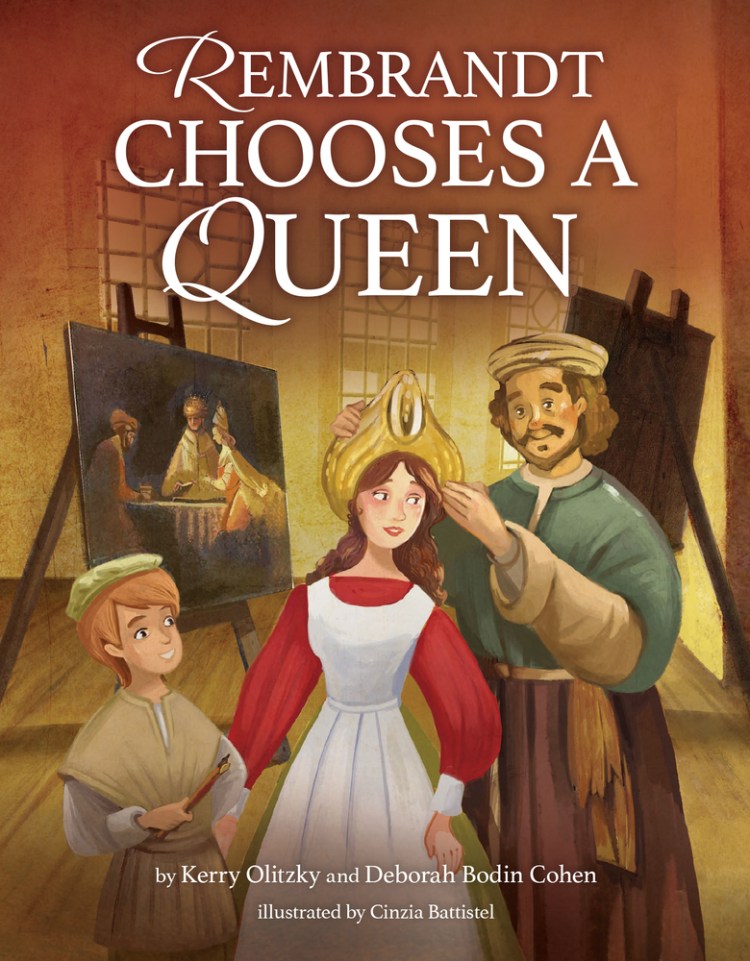 Cover of Rembrandt Chooses a Queen by Kerry Olitzky and Deborah Bodin Cohen.